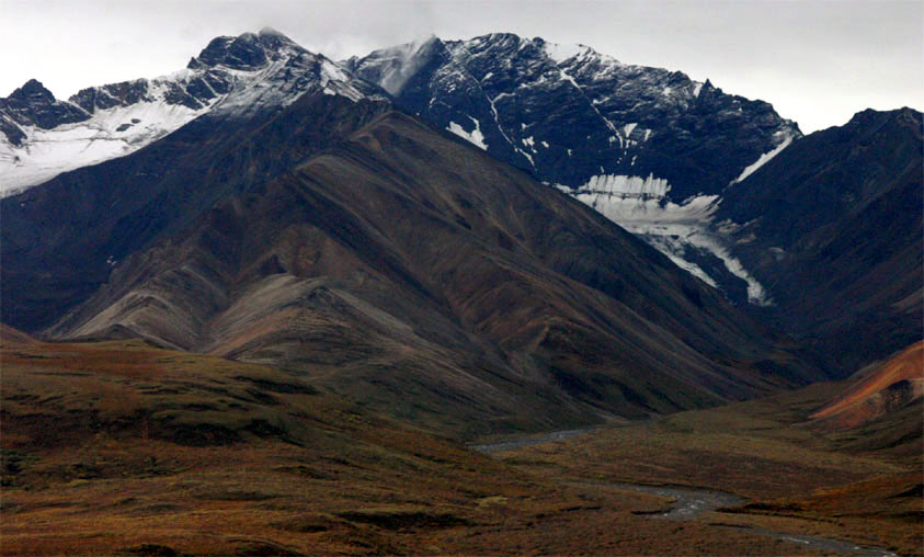 �|���N���[���W�]�䂩���Mt.Pendleton��Toklat�@River